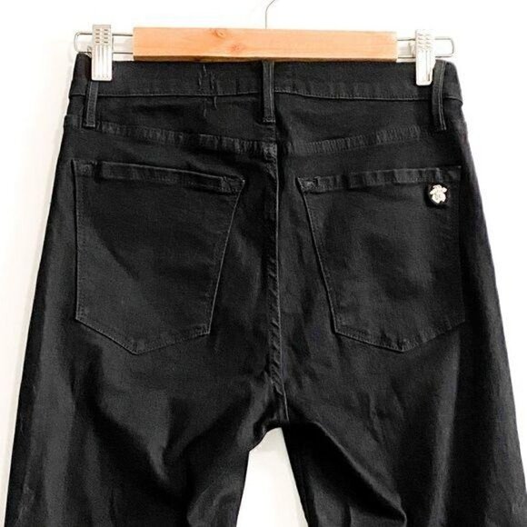 Black Orchid Lara Hi Rise Lace Down Skinny Jeans - Picture 6 of 12